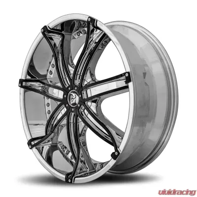Diablo DNA Wheel 22x8.5 Blank 18 73.1 Chrome - DNA-228BLNK1873